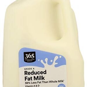 2% Reduced fat milk